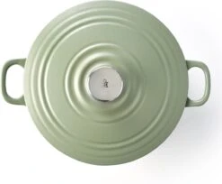 BK Bourgogne Braadpan Ø 24 Cm - Groen - Gietijzer - Inductie -Tefal Winkel 1200x993 2