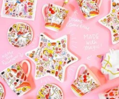 Blond Amsterdam Unicorn Theelepeltjes - 4 Stuks -Tefal Winkel 1200x994 2