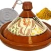 Marokkaanse Aardewerk Authentieke Tajine 35 Cm + Kruiden En Vlamverdeler -Tefal Winkel 1200x995 3