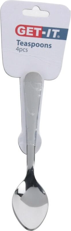 Get-it Koffie/thee Lepeltjes - 4st - RVS -12 Cm - Keukenbenodigdheden -Tefal Winkel 372x1200