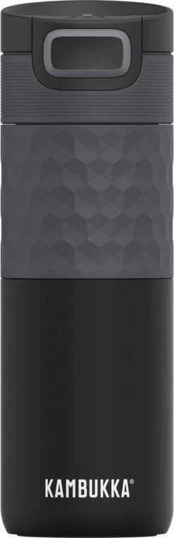 Kambukka Etna Grip Thermosbeker 500 Ml - Makkelijk Reinigen - Lekvrije Koffiebeker - Zwart -Tefal Winkel 390x1200