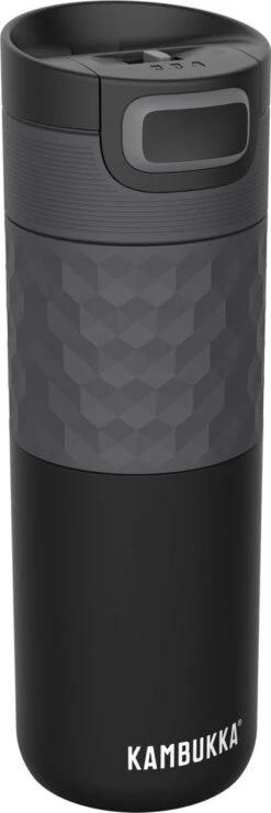 Kambukka Etna Grip Thermosbeker 500 Ml - Makkelijk Reinigen - Lekvrije Koffiebeker - Zwart -Tefal Winkel 400x1200 2