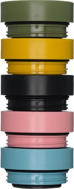 Circular&Co. Herbruikbare To Go Koffiebeker (rCUP) Zwart/roze 12oz/340ml -Tefal Winkel 473x1200 2