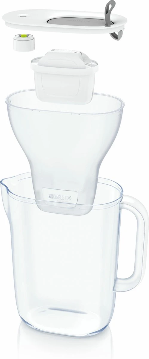 BRITA - Waterfilterkan Style Cool - Grijs - 2,4L 4 BRITA - Waterfilterkan Style Cool - Grijs - 2,4L - Afbeelding 2