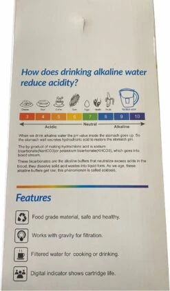 Alkaline WaterFilterkan - AlkaKan Voor Alkalisch/ Basisch Water | Met GRATIS PH-testpapier 12 Alkaline WaterFilterkan - AlkaKan Voor Alkalisch/ Basisch Water | Met GRATIS PH-testpapier -Tefal Winkel 703x1200 2
