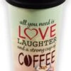 Travel Mug - 450 Ml - Koffiebeker To Go - Mok Koffie Of Thee Reisbeker, Koffiebeker - Coffee To Go Beker - CRUISING TRAVEL MUG - To-Go Beker All You Need Is Love Kleine Formaat -Tefal Winkel 714x1200
