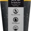 Circular&Co. Herbruikbare To Go Koffiebeker (rCUP) Zwart/geel 8oz/227ml -Tefal Winkel 718x1200