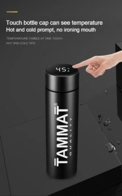 Slimme Thermosfles Met LCD Temperatuur Display - Curver Isolatiefles 0,5 Liter - Dubbelwandige Thermosfles - Thermosbeker - Isoleerfles - Thermoskan - Travel Mug - Bidon Drinkfles - Koffiebeker - Drinkflessen - RVS - Smart Thermos - Metaal -Tefal Winkel 747x1200 1