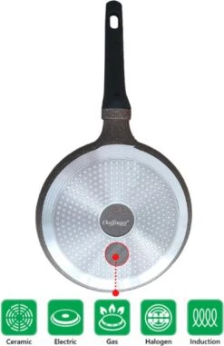 Cheffinger Pannenkoekenpan - Antiaanbaklaag - Krasbestendig - 28cm 11 Cheffinger Pannenkoekenpan - Antiaanbaklaag - Krasbestendig - 28cm -Tefal Winkel 778x1200