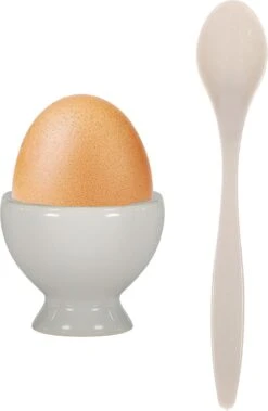 Excellent Houseware 12x Eierlepels Zwart/grijs Kunststof 14 Cm -Tefal Winkel 783x1200 1