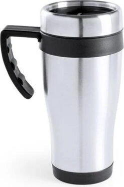 Carson 2x Stuks RVS Thermosbeker/warmhoud Koffiebekers Zwart 500 Ml - Isoleerbekers/reisbekers -Tefal Winkel 794x1200 1