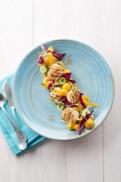 Cosy & Trendy Turbolino Plat Bord - Ø 27 Cm - Blauw - Set-6 -Tefal Winkel 800x1200 19