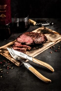 Laguiole Style De Vie Vorken Luxury Line - 6-delig - Olijfhout -Tefal Winkel 800x1200 56