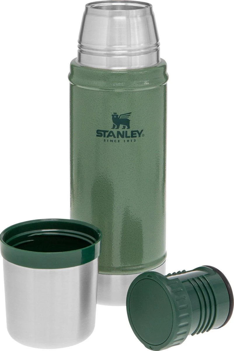 Stanley The Legendary Classic Bottle 0,47L - Thermosfles - Hammertone Green 4 Stanley The Legendary Classic Bottle 0,47L - Thermosfles - Hammertone Green - Afbeelding 2