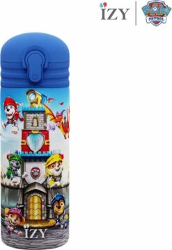 IZY Bottles X Paw Patrol - Rescue Knights | 350 ML | Kinderen | Thermosfles | Drinkfles | Waterfles | Schoolfles | Isoleerfles | Beker | Drinkbeker | Koud | Warm | Fles | Kinder | Back To School | 350ml -Tefal Winkel 824x1200
