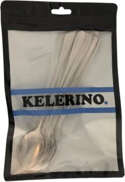 Latte Machiato Lepels – RVS Lange Yoghurt, Dessert Of Koffie Lepeltjes – KELERINO. - Set Van 12 Stuks -Tefal Winkel 829x1200 1