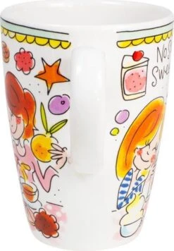 Blond Amsterdam Even Bijkletsen Beker XL 500 Ml - Mint Rand -Tefal Winkel 833x1200 2