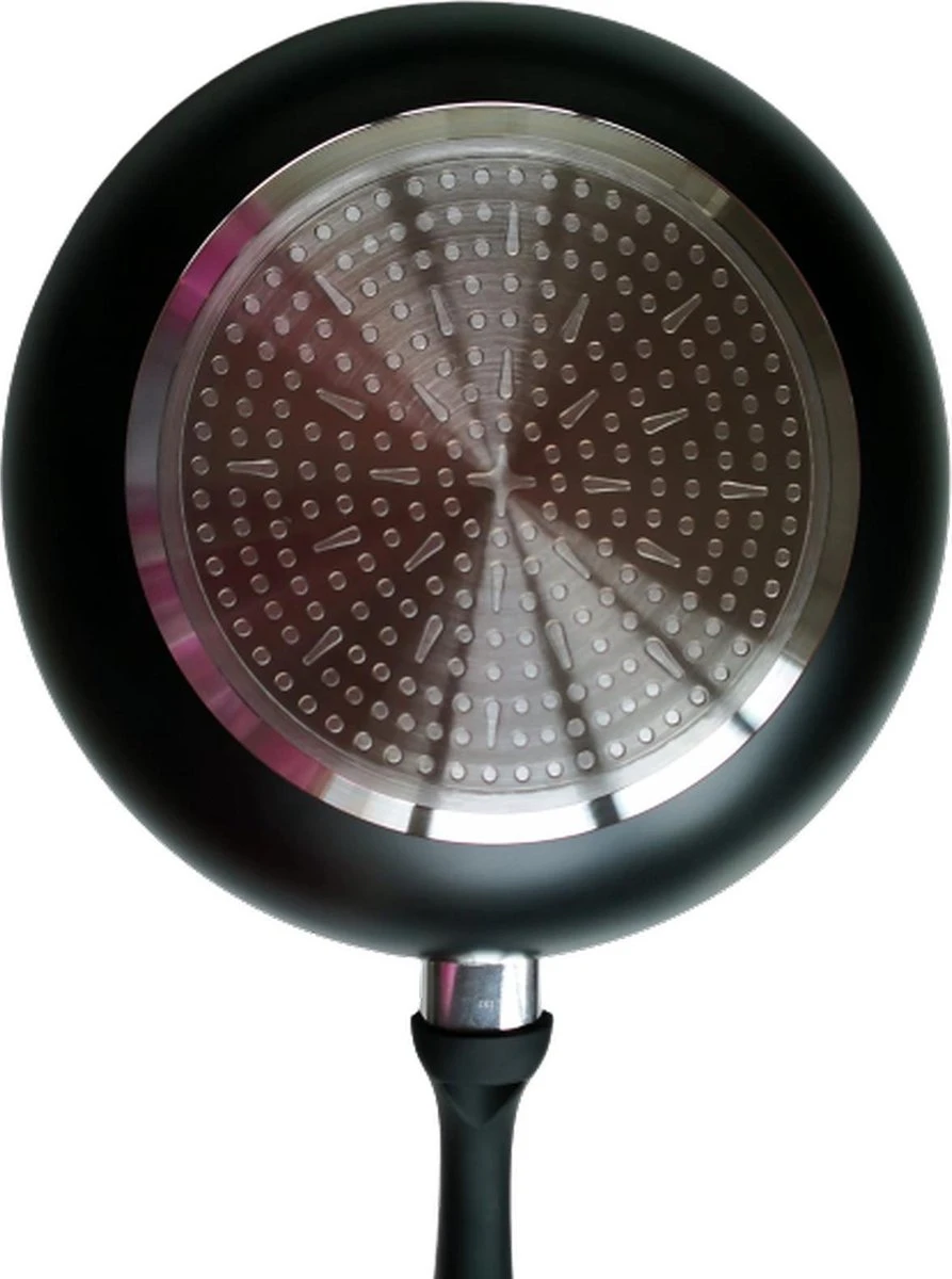 Brabantia Antikleef Hapjespan Met Deksel 28cm - Sauté Pan 4 Brabantia Antikleef Hapjespan Met Deksel 28cm - Sauté Pan - Afbeelding 2