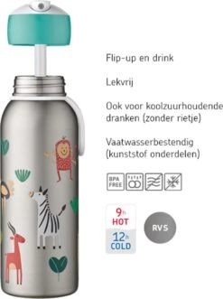 Mepal – Isoleerfles Flip-up Campus – Frozen 2 – Waterfles Met Rietje – Houdt Je Drankje Tot 9 Uur Warm En 12 Uur Koud – Drinkfles Voor Kinderen – Thermosfles -Tefal Winkel 896x1200 2