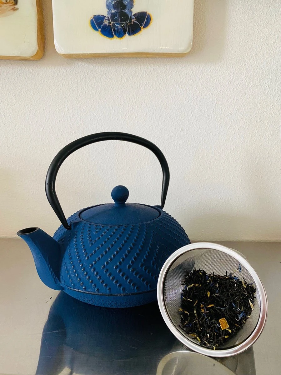 Bredemeijer Theepot Fujian 1.2L Met Filter Kobalt Blauw 6 Bredemeijer Theepot Fujian 1.2L Met Filter Kobalt Blauw - Afbeelding 4