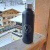 Merkloos Verios - Thermosfles - Zwart Navy - 530 Ml - Lekvrij
