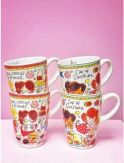 Blond Amsterdam Even Bijkletsen Beker XL 500 Ml - Mint Rand -Tefal Winkel 910x1200 2