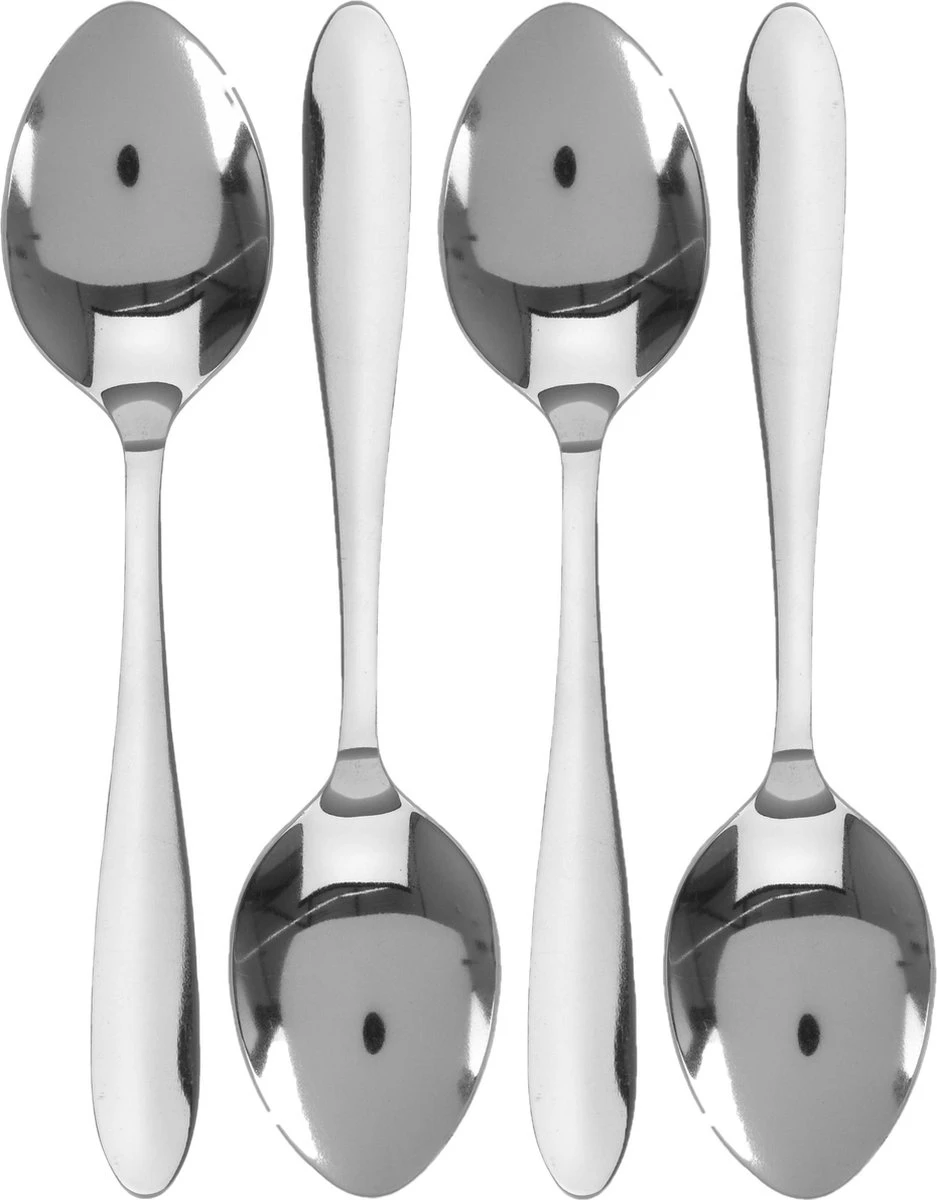 Merkloos 12x Lepels Tafelbestek RVS 18,5 Cm - Keukenbenodigdheden - Tafel Dekken - Bestek - Tafellepels/eetlepels - Lepels 3 Merkloos 12x Lepels Tafelbestek RVS 18,5 Cm - Keukenbenodigdheden - Tafel Dekken - Bestek - Tafellepels/eetlepels - Lepels