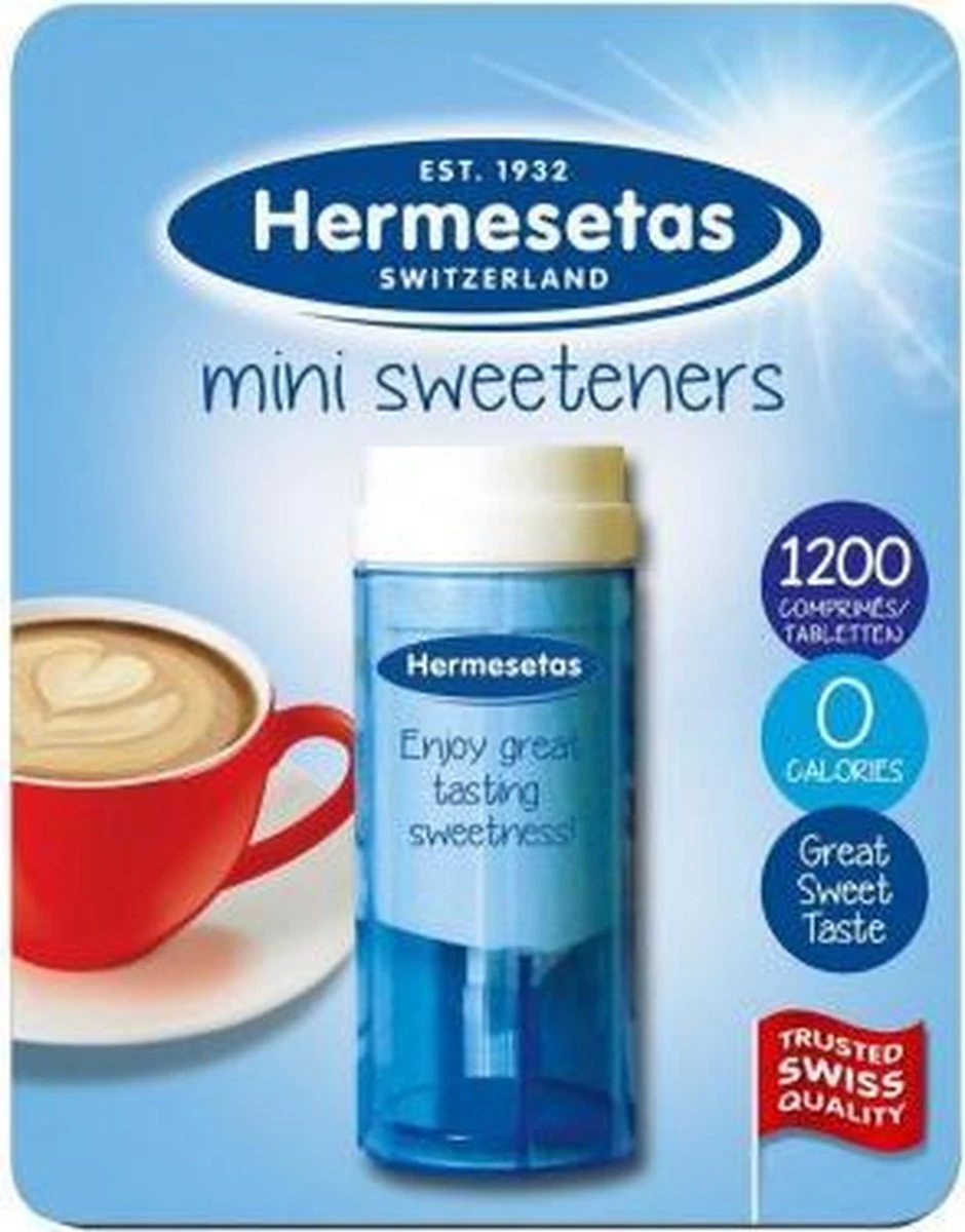 Hermesetas Sweeteners 4 Hermesetas Sweeteners - Afbeelding 2
